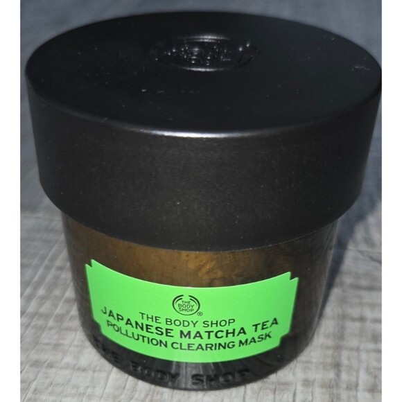 The Body Shop Japanese Matcha Tea Pollution Clearing Face Mask, 2.6 Fl Oz Vegan - Picture 4 of 4